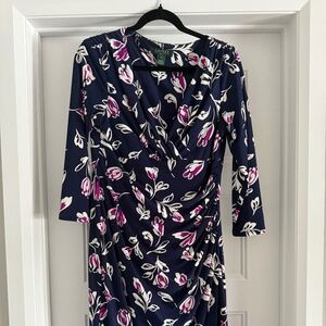 Ralph Lauren Faux wrap dress